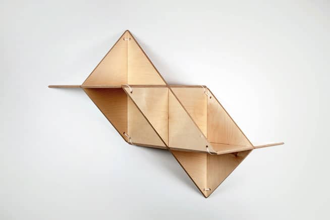 T.Shelf, Triangle-Shaped Modular Design Furniture – Vurni