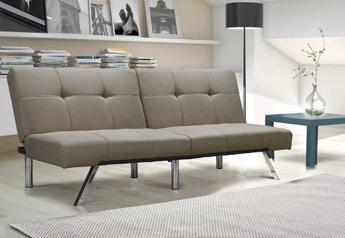 jamaica modern convertible futon sofa bed sleeper