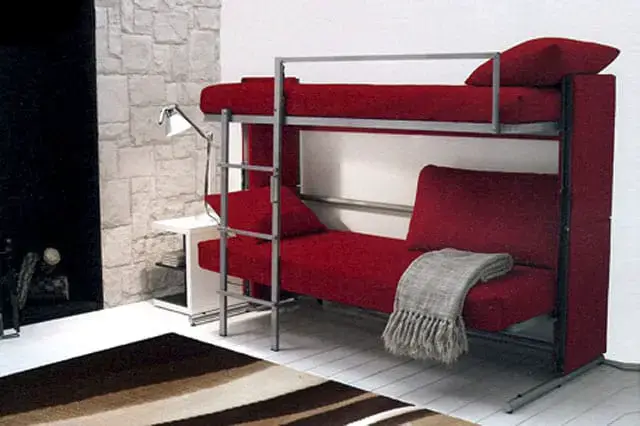 Doc Sofa Bunk Bed Vurni, Couch Transforms Into Bunk Bed