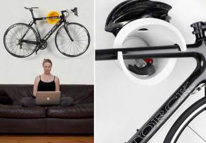 10 Wall Mounted Multipurpose Indoor Bike Racks - Vurni