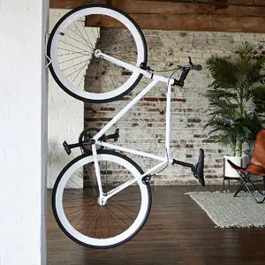 vertical wall mount bike rack