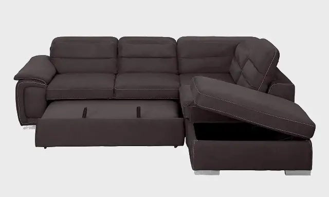 sectional sofa with storage ottoman