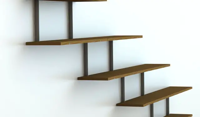 modular wall shelves