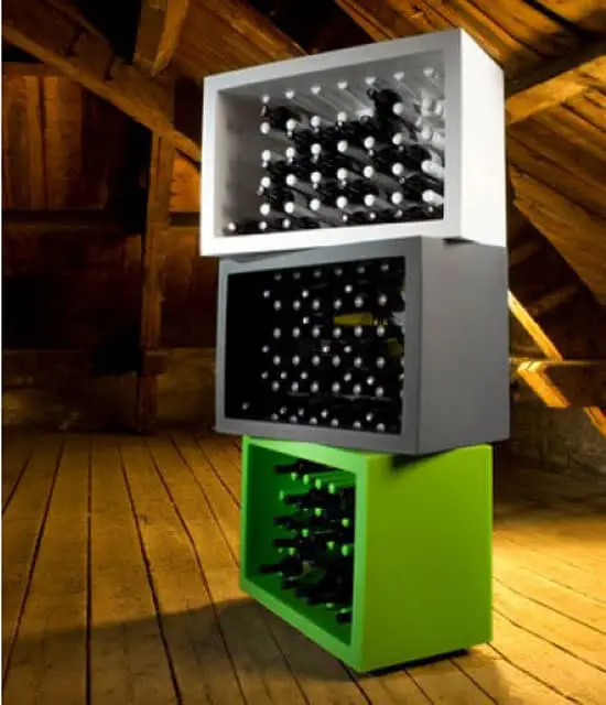crate wine rack Marcel Wanders