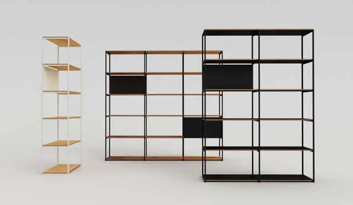 36 Freestanding Shelving Systems That, Room Divider Bookcase