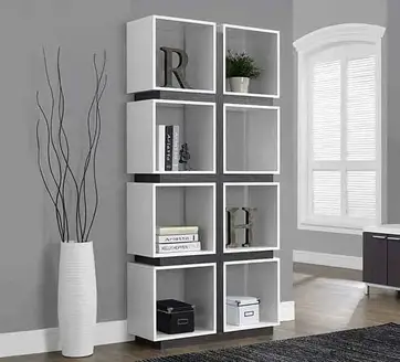 30 Freestanding Shelving Systems That Double As Room Dividers - Vurni   Wooden room dividers, Freestanding room divider, Hanging room dividers