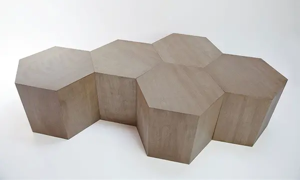 Hexagon-geometric-table