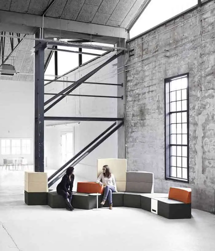 modular office group seating
