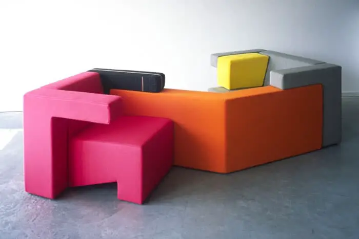 innovative designed modular seating for public spaces