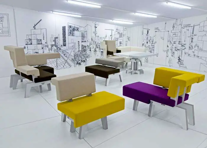 Worksofa modular office seating