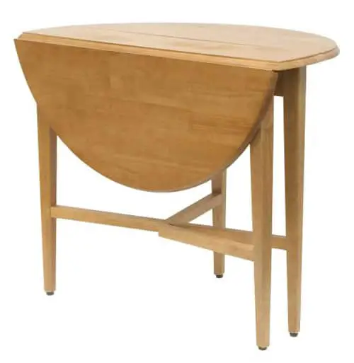 drop leaf wooden table