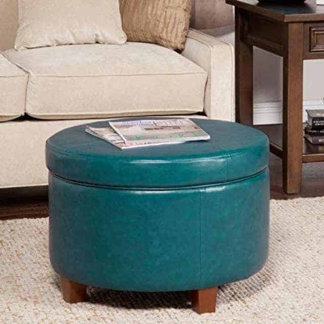 ottoman with storage compartment