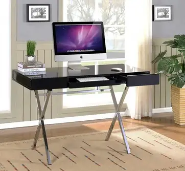 Sliding Keyboard Tray, 36 Inch Computer Desk With Keyboard Tray