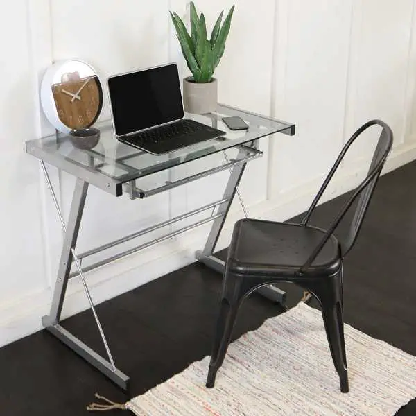 minimalist single desk
