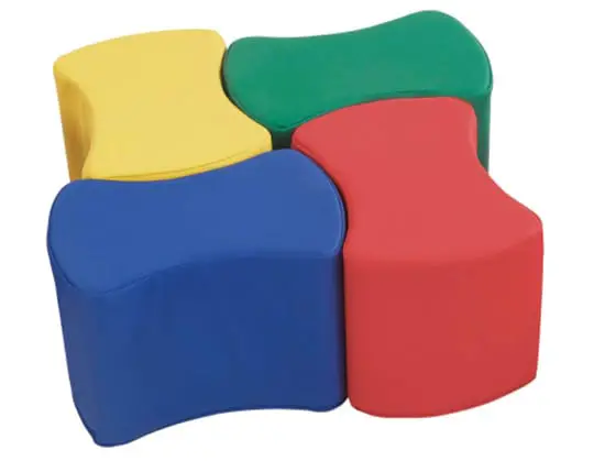 colorful foam stools for kids