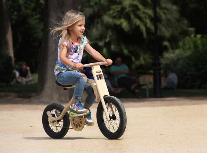 Kids transformable bike