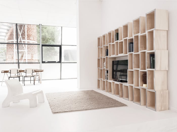 modular shelves Reinier de Jong