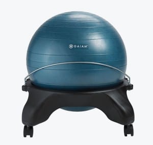 Backless Classic Balance Ball Chair 300x284 