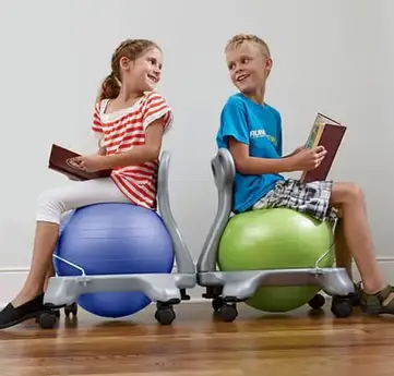 ENOVI Classic Starfish Ball Chair, Yoga Ball Chair Exercise Ball