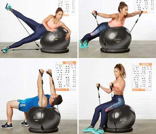 Mantra Sports exercise ball chair