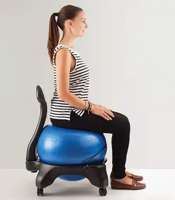 Best Balance Ball Chairs For Sitting, Yoga Ball Desk Chair Exercises