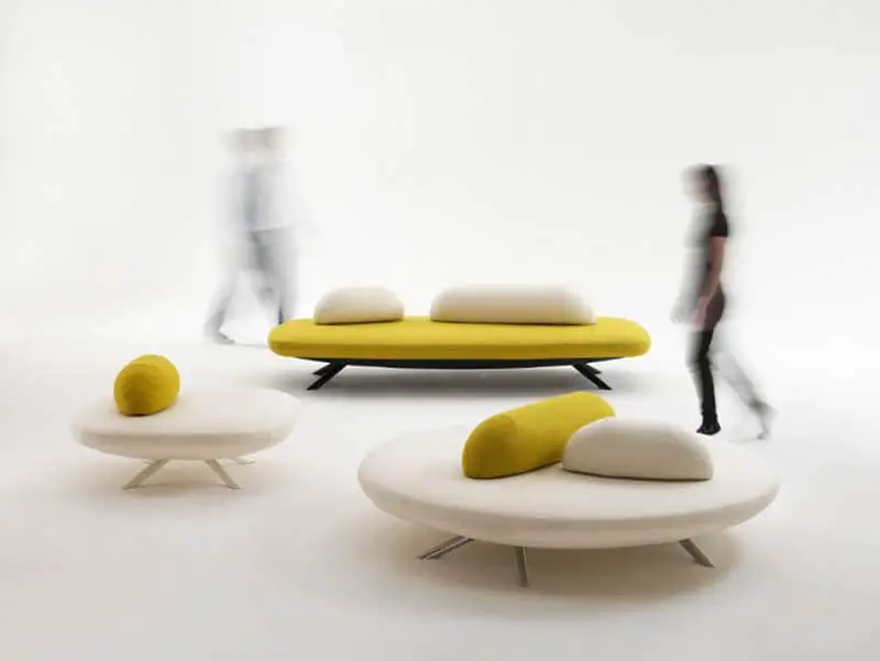 plush cushioned seating for waiting areas and meeting places