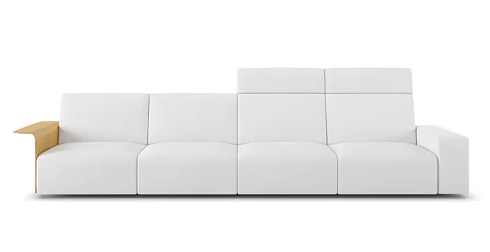 modular sofa system with multiple compositions