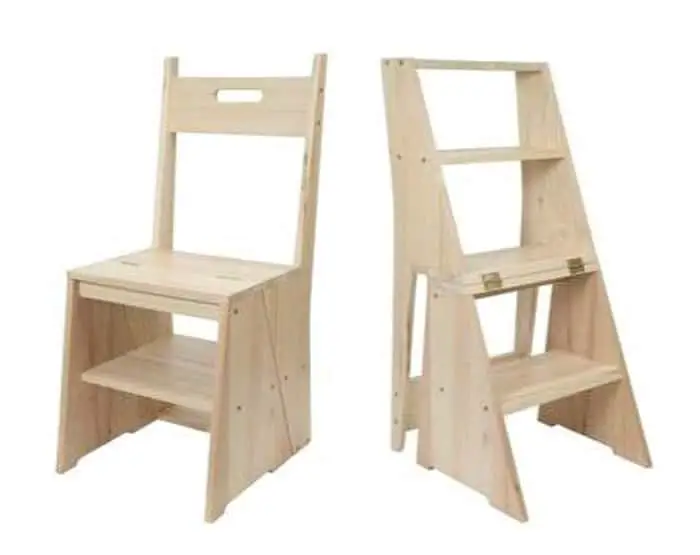 Chair-and-Step-Stool
