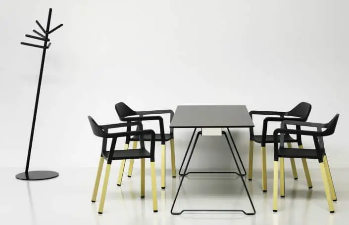 Lucy folding stackable table