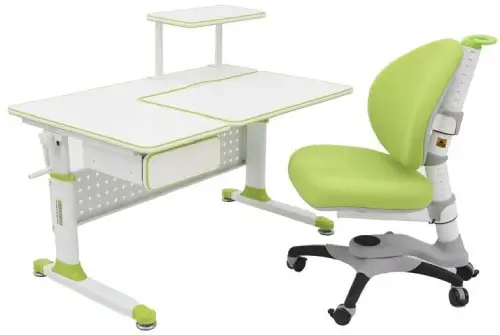Kids adjustable desk and chair set