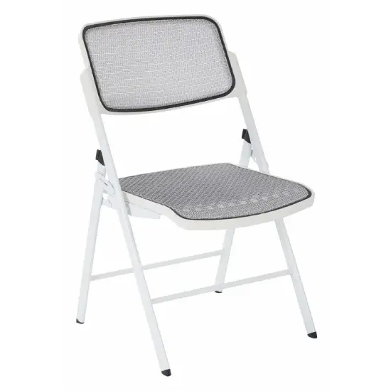 mesh folding chair set