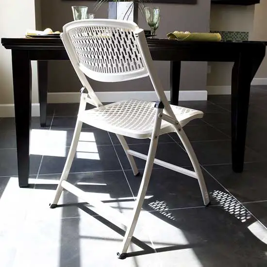 resin mesh folding chair