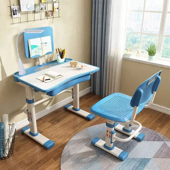 kids adjustable desk and chair set
