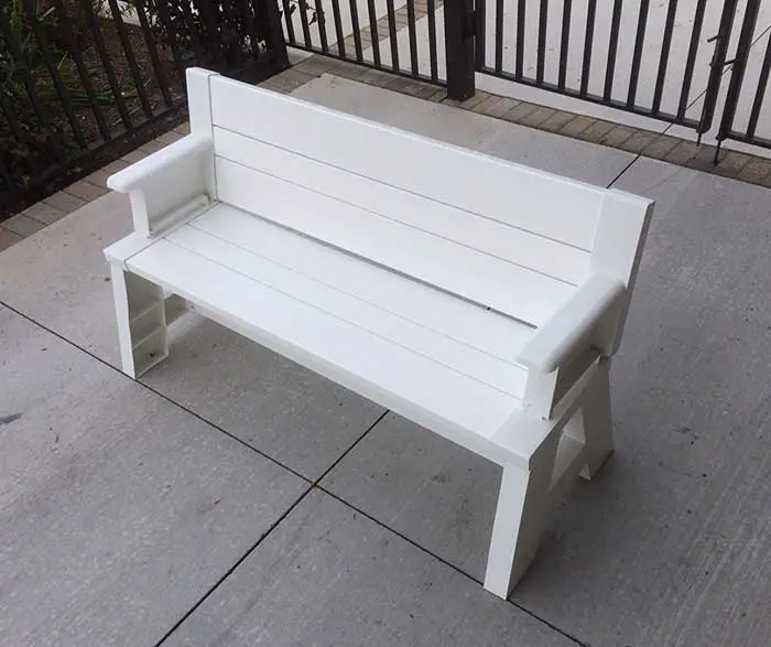 convertible table-bench