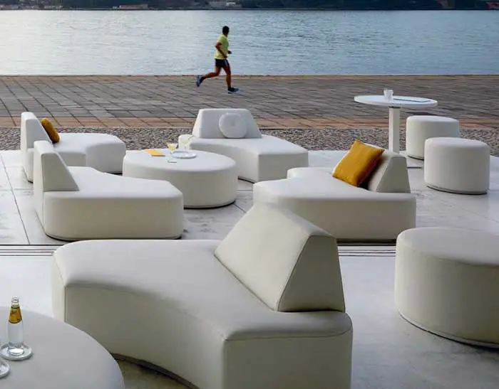 modular outdoor seating set