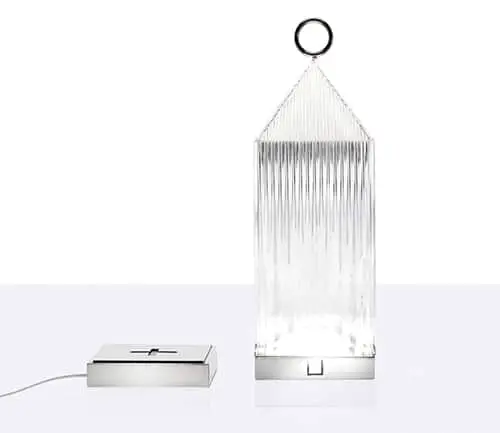 Kartell LED outdoor portable lantern