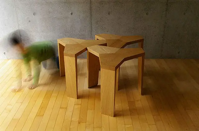 Yata stool with Japanese look