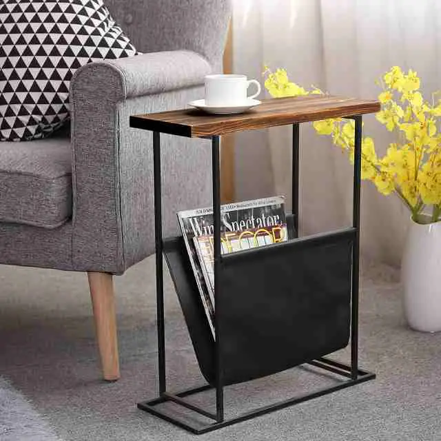 magazine end table