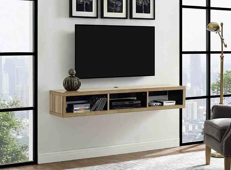 16 Modern Floating Tv Units Vurni, Console Table Under Wall Mounted Tv