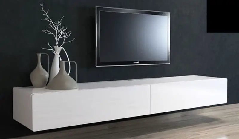 Modern floating TV stand