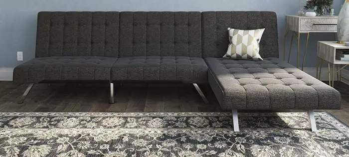 futon and chaise set
