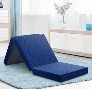 three-folding memory foam mattress