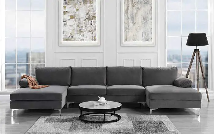 vivacious, bold sectional sofa