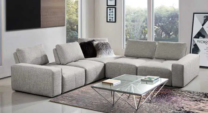 8-piece modular sectional sofa