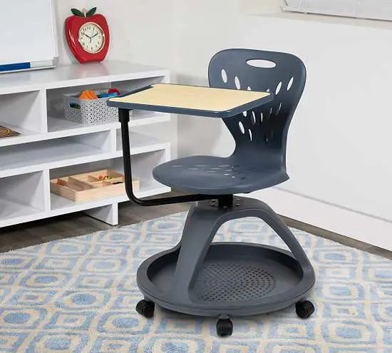 Office Chair With Attached Desk, Chairs With Desk Attached