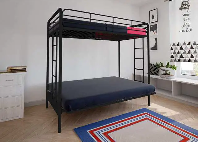 twin-over-futon bunk bed