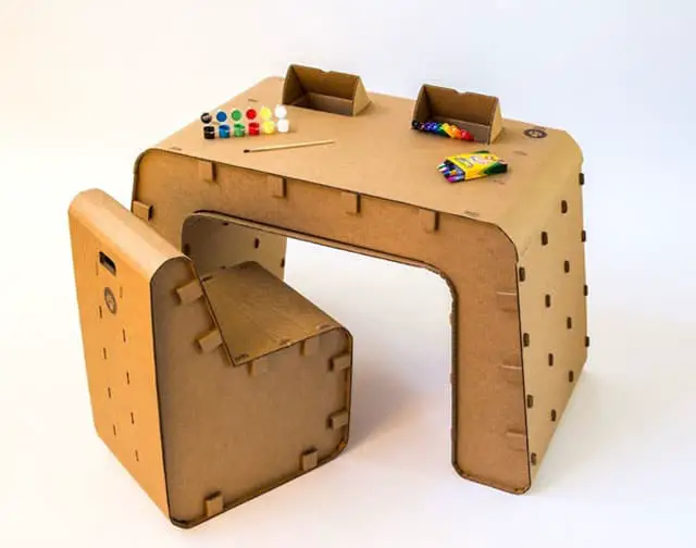 kids cardboard furniture