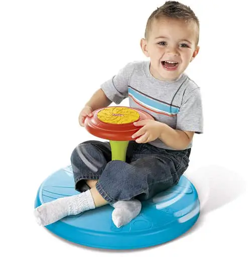 spinning activity toy