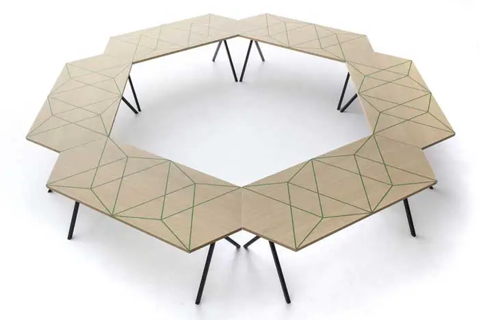 modular geometric tables