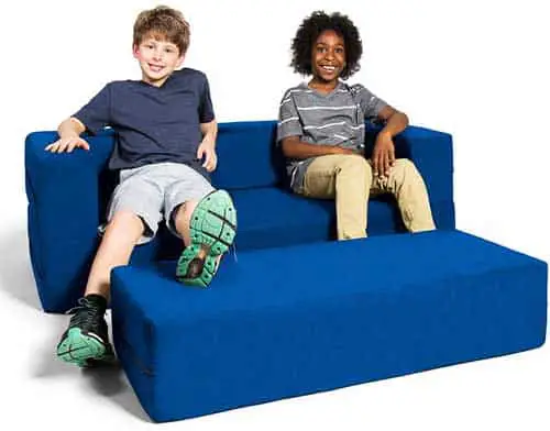 sofa and ottoman for children